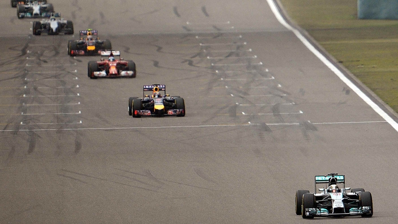 Lewis Hamilton left his competitors trailing in China