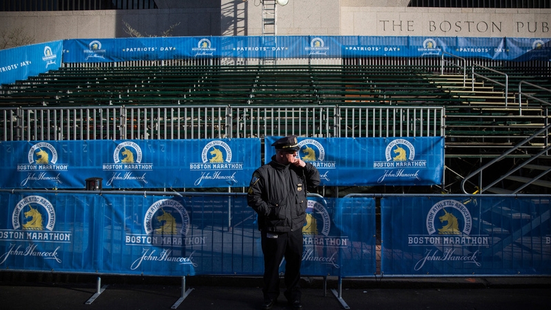 Heightened security measures include a ban on backpacks in the race corridor