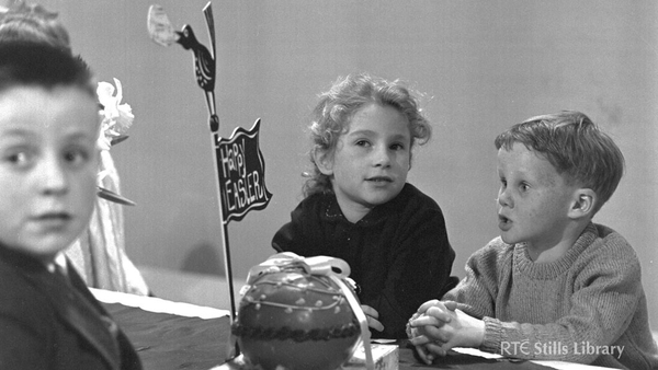 Children at 'School Around the Corner' Easter Party, 1963