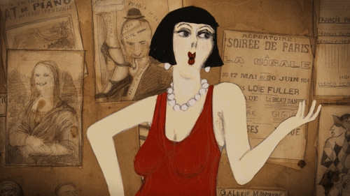 A scene from Kiki of Montparnasse