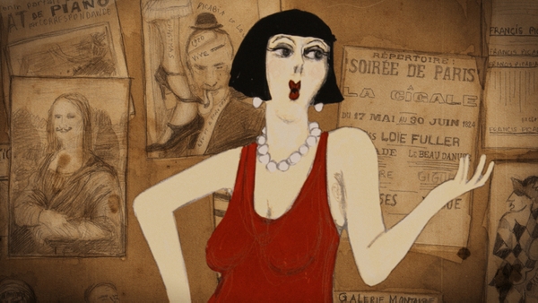 A scene from Kiki of Montparnasse