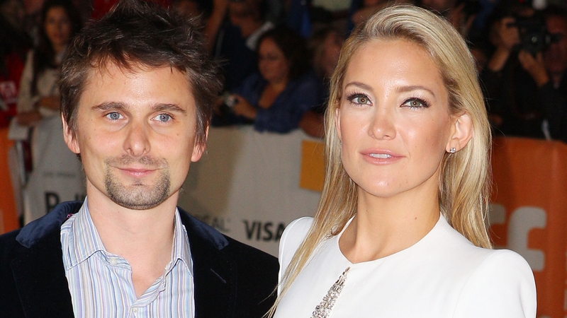 Kate Hudson and fiancé Matt Bellamy