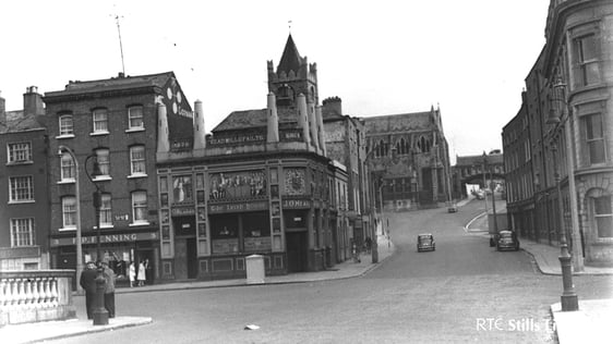 The Irish House, Winetavern Street, Dublin (circa 1950) © RTÉ Archives 0510/008