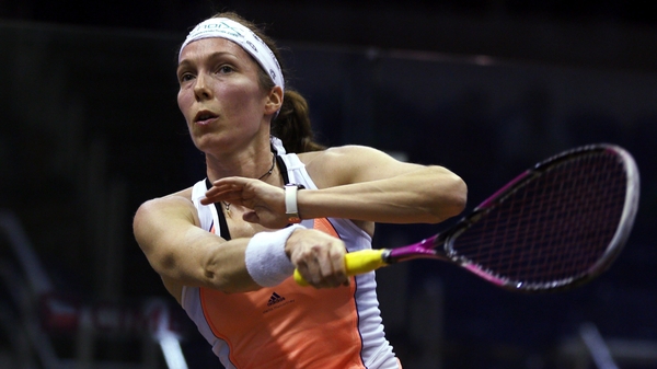 Madeline Perry lost the first match in Ireland's defeat to France