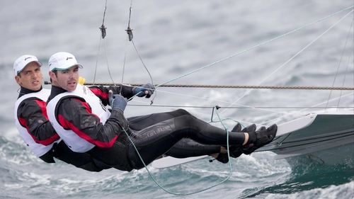 Matt McGovern (pictured with Ryan Seaton) has retired from sailing