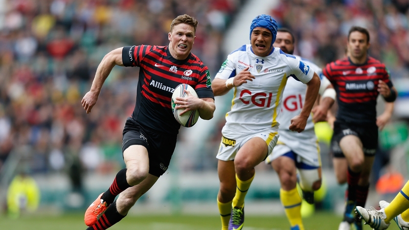 Chris Ashton scored a brace of tries for Saracens