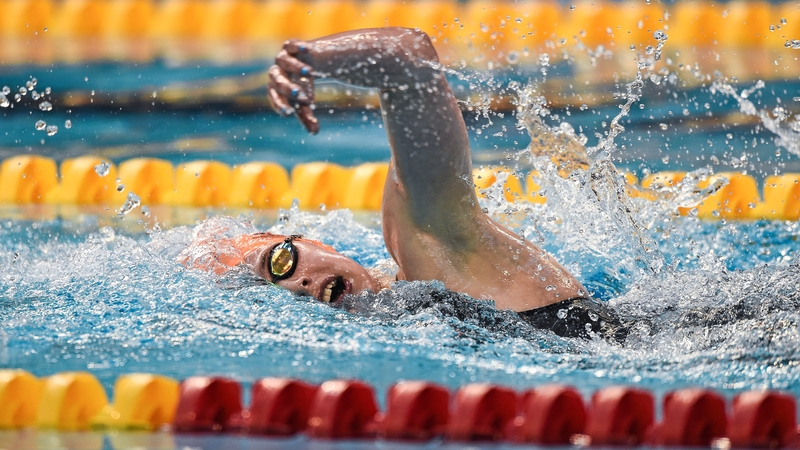 Antoinette Neamt has taken three golds at the Irish Swimming Championships