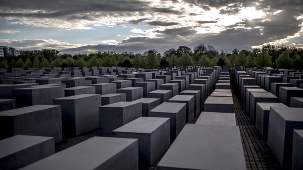 The Holocaust Memorial in Berlin, Germany
