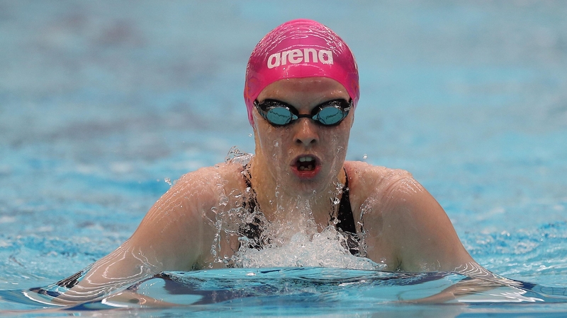 Dearbhail McNamara, in action here last year, became the eighth Irish swimmer to qualify for the European champioinships