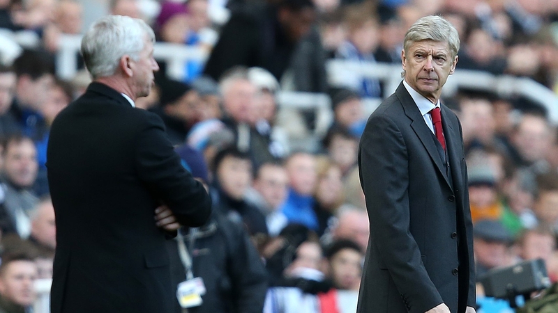 Alan Pardew and Arsene Wenger have had a run-in previously