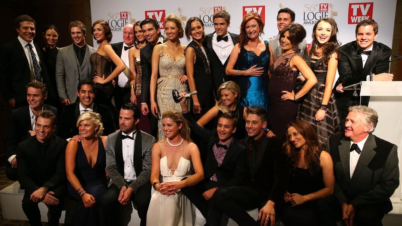 The cast of Home and Away