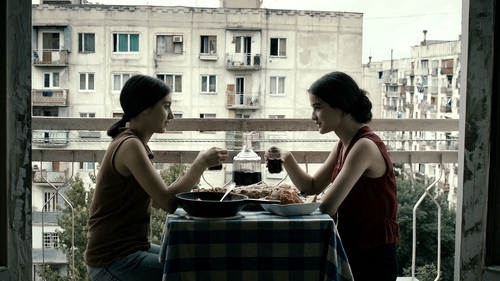 Best of friends - Eka (Lika Babluani) and Natia (Mariam Bokeria)