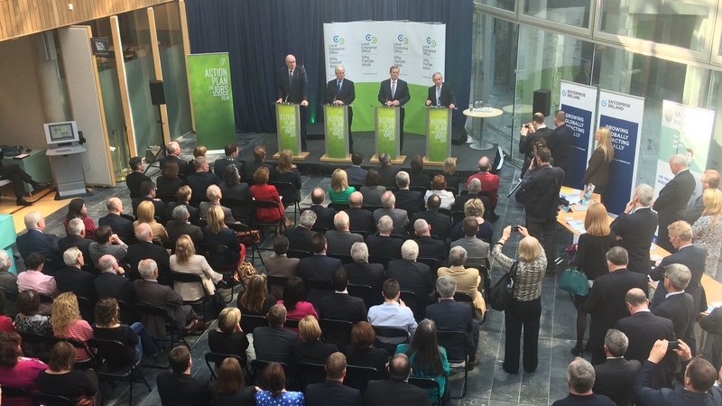 Eamon Gilmore was speaking at the launch of the new local enterprise offices in Mullingar