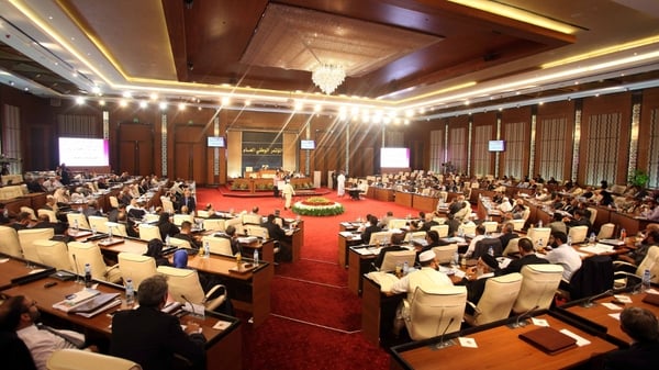 General view of the parliament taken in 2012