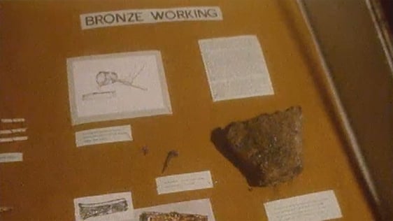 Dublin showing salvaged Archaeological Material