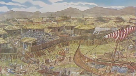 Wood Quay Illustrated in the year 984