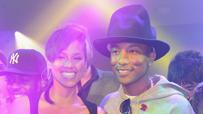 Keys will mentor Pharrell Williams's team on The Voice US