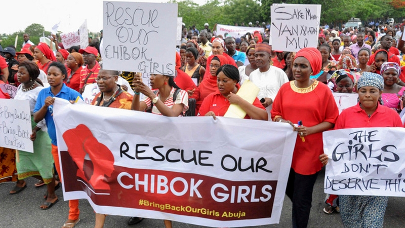 Outrage over the girl’s abduction has spread across the world