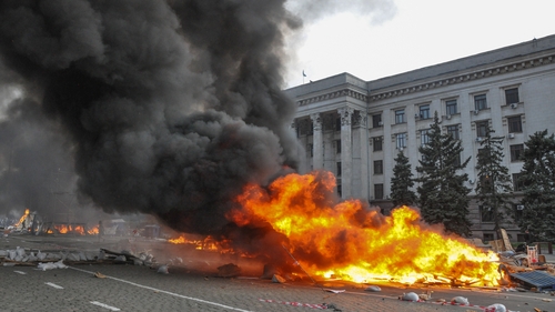 Yesterday was the bloodiest day in Ukraine since the new government came to power