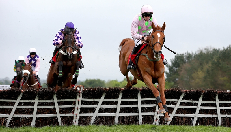 Annie Power with Ruby Walsh on board en route to winning at Punchestown