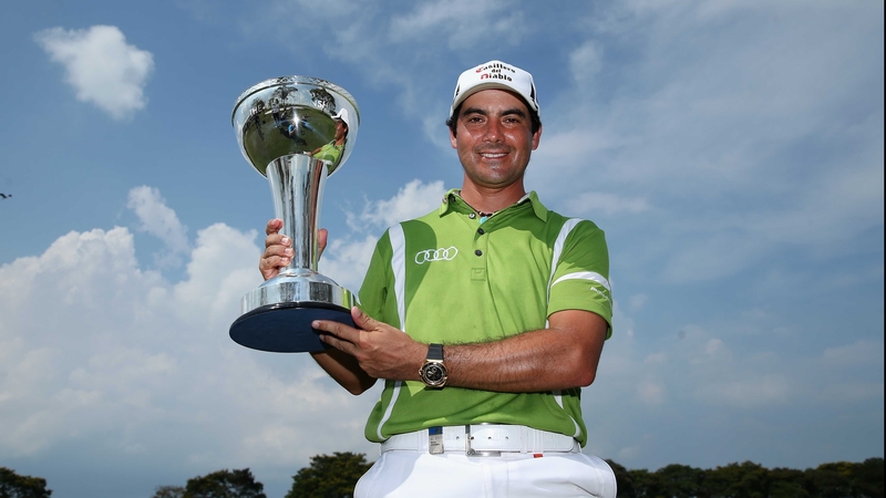 Felipe Aguilar finished on 22 under