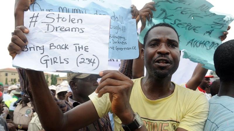 Anger at the government's response to the mass kidnapping has fuelled protests in Nigeria and abroad