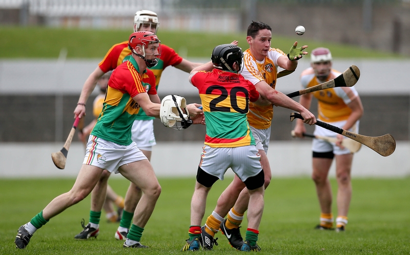 Antrim got the better of a battling Carlow at Dr Cullen Park