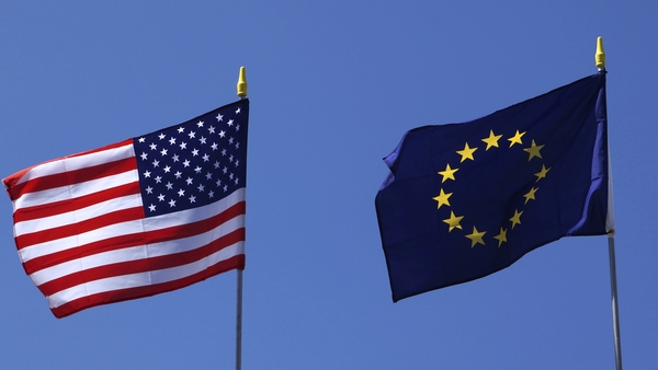 The report says the transatlantic economy is expected to grow again this year, but was compiled before the coronavirus outbreak