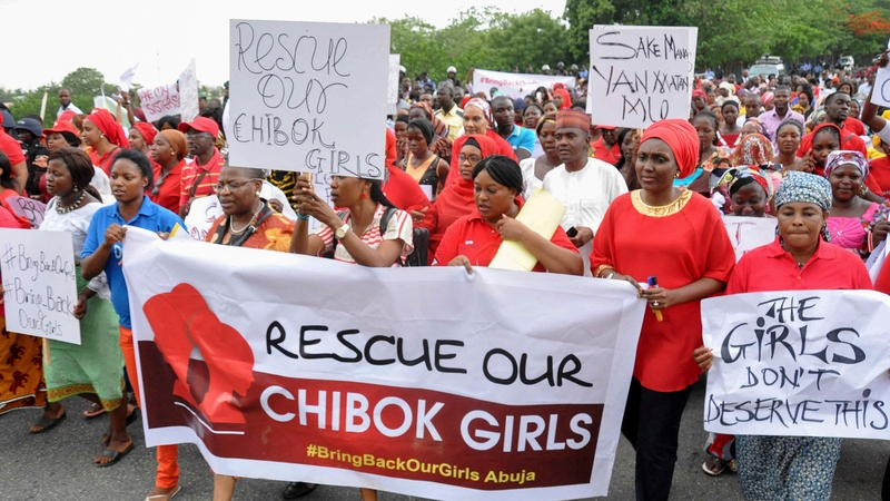 There have been calls in Nigeria and abroad for the girls to be released