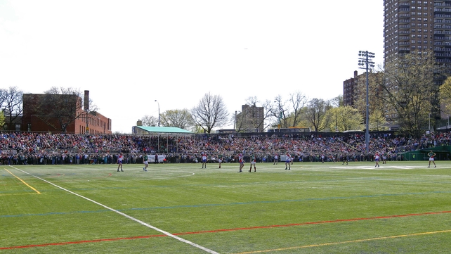 New York hosted Mayo in the Bronx in the Connacht Senior Football Championship