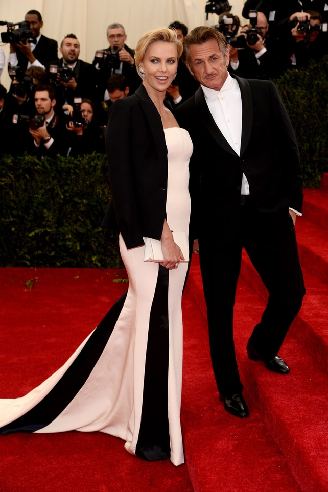 Charlize Theron and Sean Penn