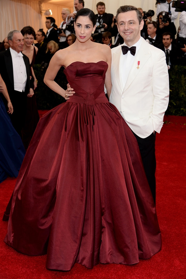 Sarah Silverman and Michael Sheen