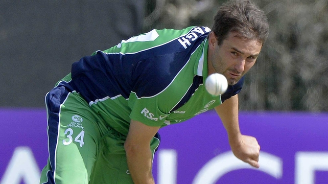 Tim Murtagh took two wickets from his ten overs