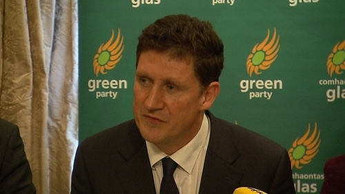 The Green Party is challenging the exclusion of its leader Eamon Ryan from an RTÉ debate