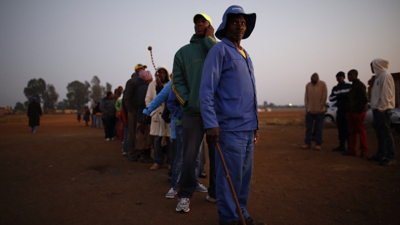 Many South Africans are casting votes for the first time