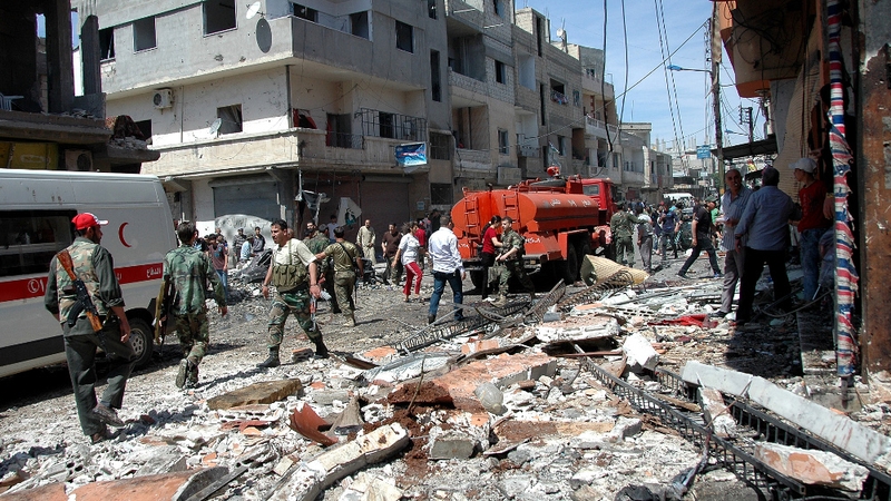 The city of Homs has suffered repeated bombings