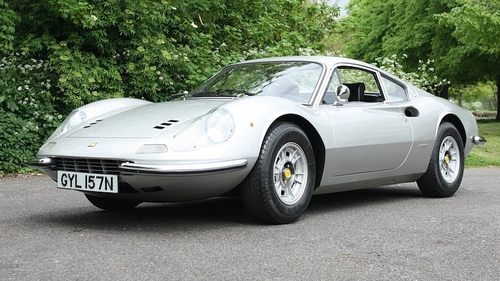Richards kept the Dino for 14 years until 1986, and in that time he covered over 25,000 miles