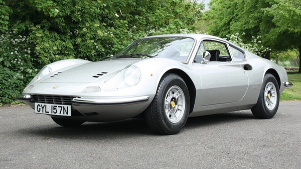 Richards kept the Dino for 14 years until 1986, and in that time he covered over 25,000 miles