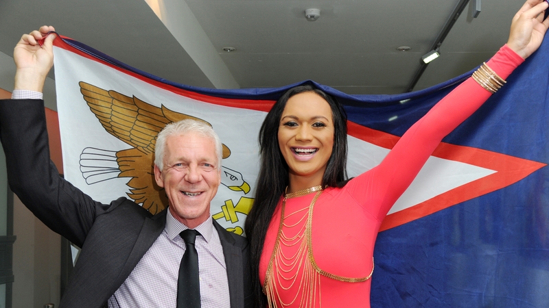 Thomas Rongen and Jaiyah Saelua