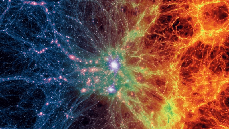 The study has gone further than previous efforts (Pic: Illustris Collaboration)