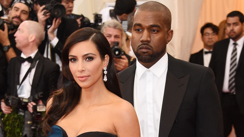 Kim Kardashian and Kanye West
