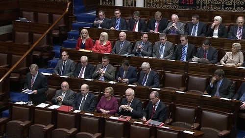 The poll shows an increase in support for both Fine Gael and Labour