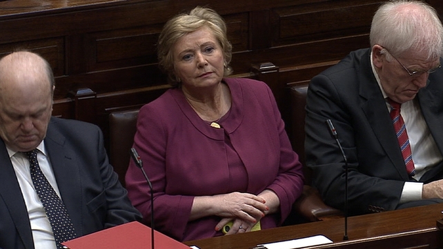 Frances Fitzgerald, pictured as her appointment as Minister for Justice was announced today