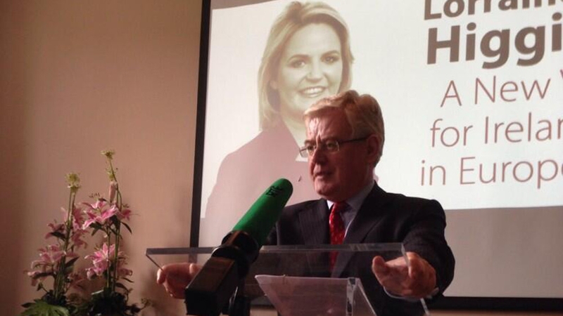 Eamon Gilmore said investors wanted to see candidates who were serious about economy