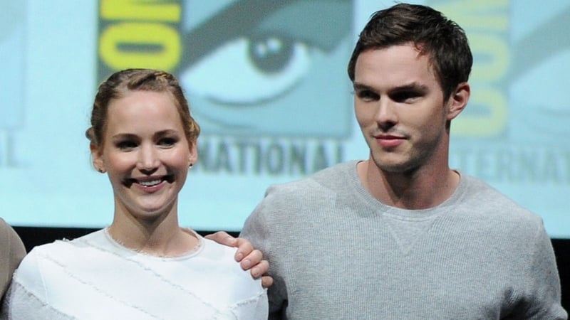 Jennifer Lawrence and Nicholas Hoult