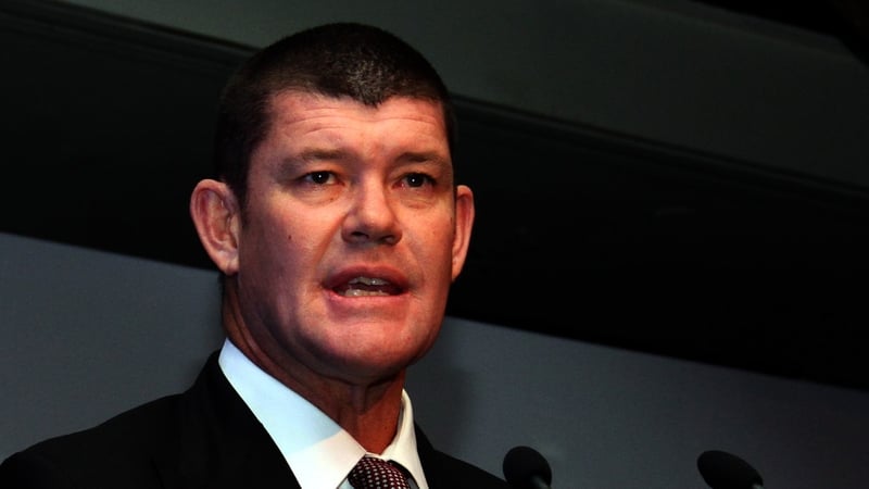 James Packer was angry that a TV news van was parked outside his house