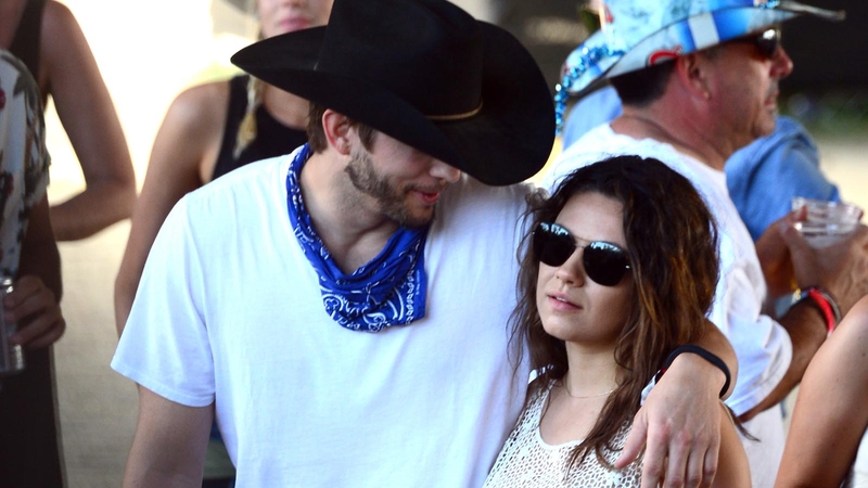 Ashton Kutcher and Mila Kunis