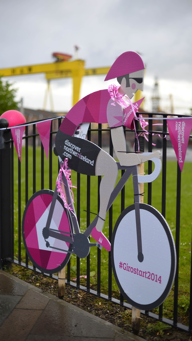 Giro fever on the Newtownards road