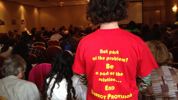 Direct Provision was described as institutionalised living that dehumanised people