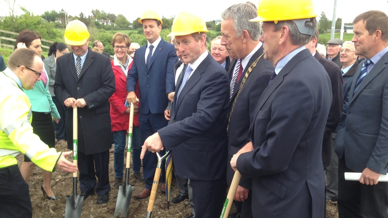 Enda Kenny said the infrastructure was much needed